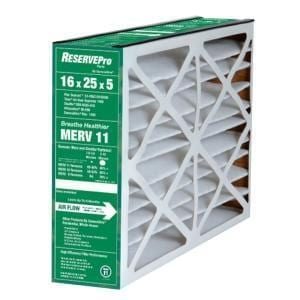 16x25x5 GeneralAire ReservePro MAC1400 Air Cleaner Furnace Filter MERV 11