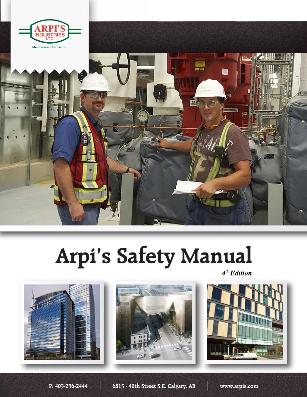 Arpi's Safety Manual