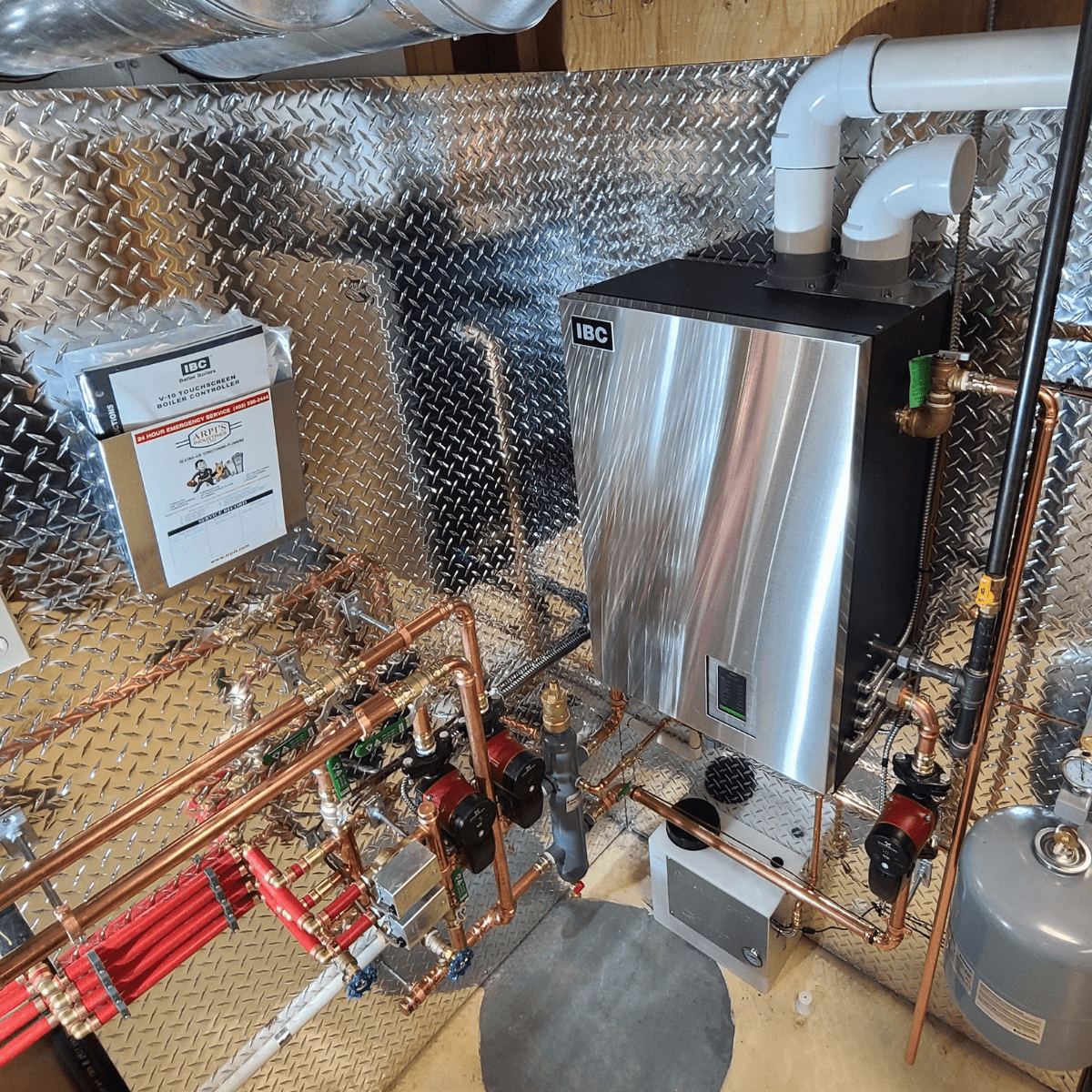 Arpi's Commercial Boiler Installation